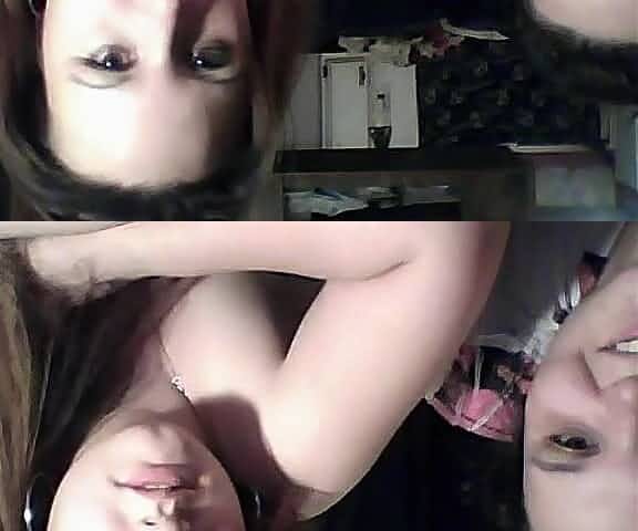 Slut Fat BBW Teens having fun on cam while parents away-5