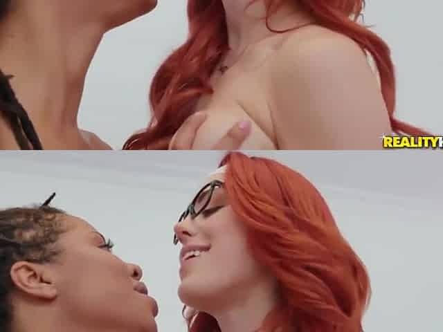Kira Noir And Molly Stewart In Black Porn Star Knows How To Make White Gi