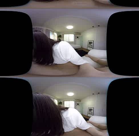 Gazing at the Virtual Blowjob; POV Blowjob with JAV Idol
