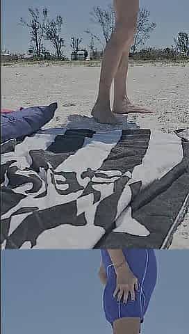 Leohex at the beach