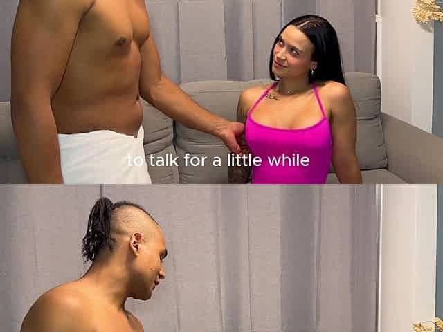 Petite Busty Latina Cousin-in-Law Takes Rough BBC Casting Pound