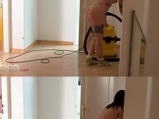 Large booty Lalin girl upsets her lesbo housemate - Lesbea