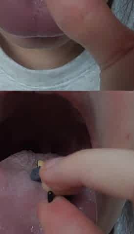 My Giantess Stepsister Plays Dentist with Tiny Stepbrother,