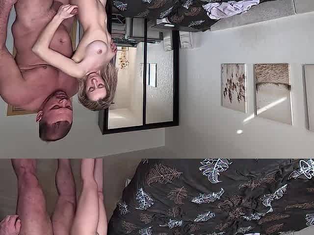 Stepfather always comes into my room after I shower