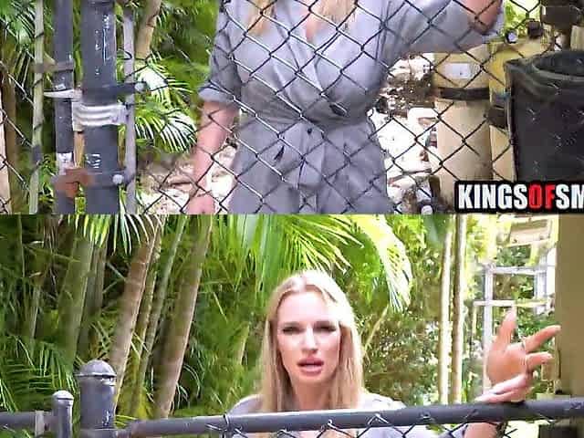 Best friend's step mom caught him perving on her