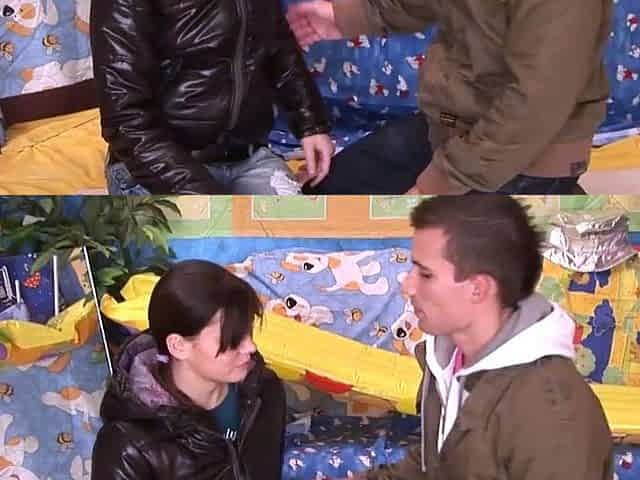 Flowers and fuck for a teen girlfriend