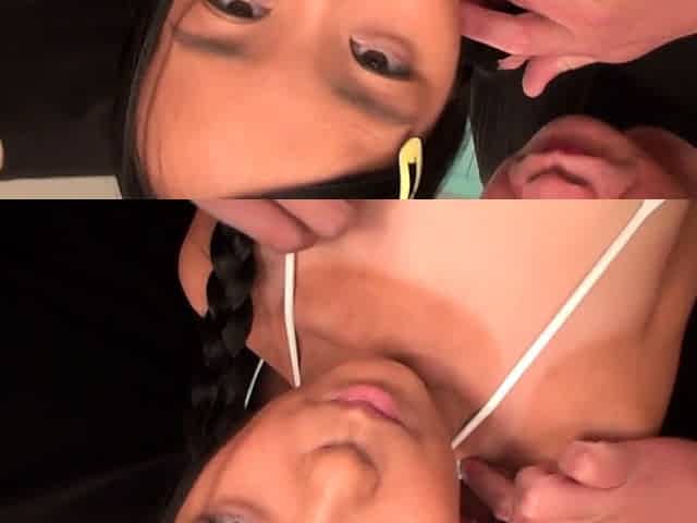 Japanese group sex with pussy licking and fucking
