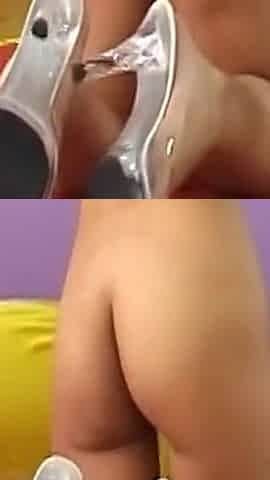 Brunette Babe Deepthroats Throbbing Cock and Swallows Dripping Cum