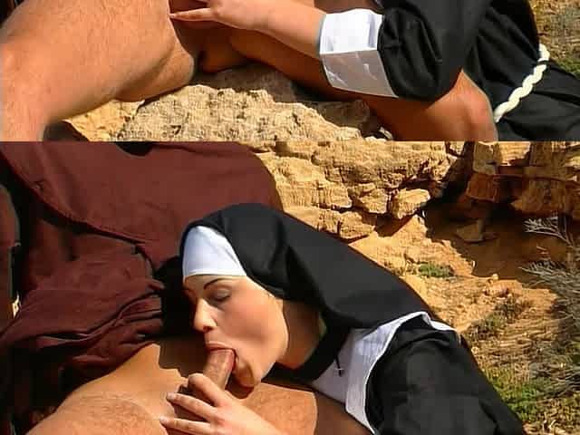 Kinky Nuns vintage porn video