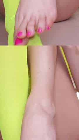 Sweet Feet Massage Cock - Cum on Feet - Footjob!