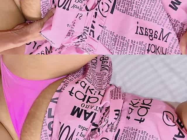 Pink Dress Girlfriend Spreads Her Legs Her Sweet Pussy so Wet and Pink I Kiss It Softly Before Sliding in Deep and Slow