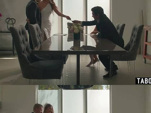 Bride and groom to be bang shamelessly in front of witnesses