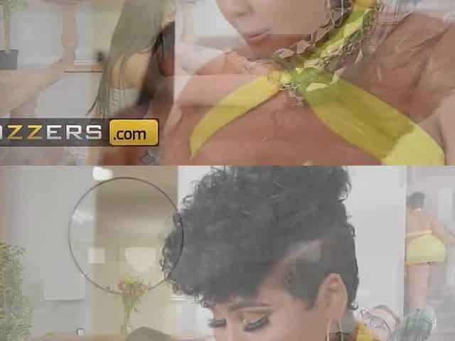 Brazzers - Simone Richards Has A Large, Hard Thong-On For Particular Occasions Like Banging Cali Caliente