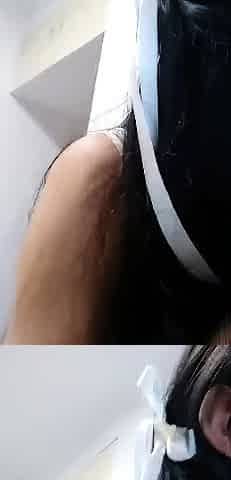 Busty brunette solo masturbation