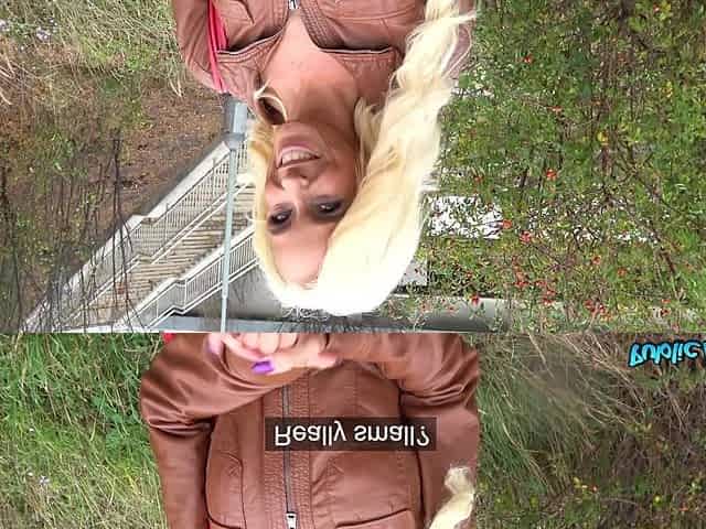 Thomas Hyka's Wild German Blonde Passion Outdoors