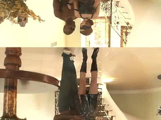 Leather-Clad Doxy Gets Handcuffed, Fisted & Filled with Cum Like a Greedy Cumrag!