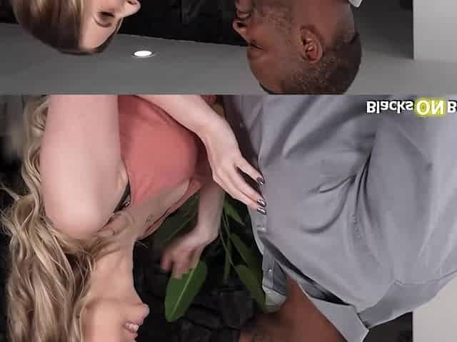 Wife makes cuck husband lick her pussy after fucking a bbc
