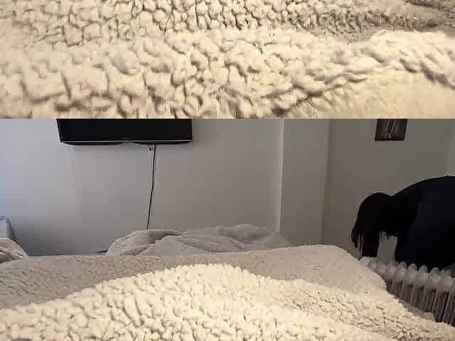 maid came to clean my room but ended up sitting on my penis with her large white butt