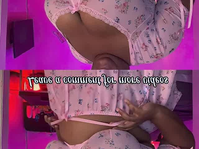 The greatest big beautiful woman Aicha Ebony Trying on underware in advance of my booking