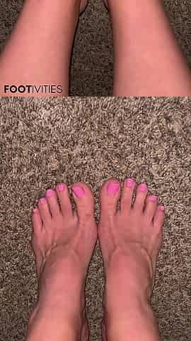 Veiny Feet After Shower - Silent Tease by Ivys Feet Footivities