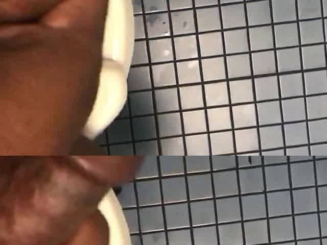 Chubby dong jizz flow