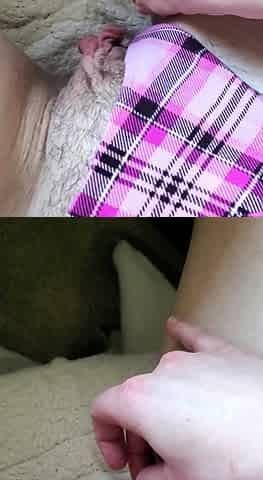 Amateur girl solo masturbation