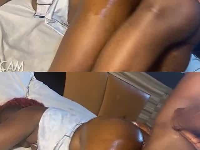 HAWT AFRO GOT SCREWED ON HER COUCH WITH SHLONG