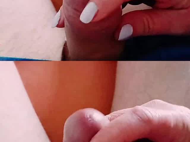 Tugjob with Urethra play