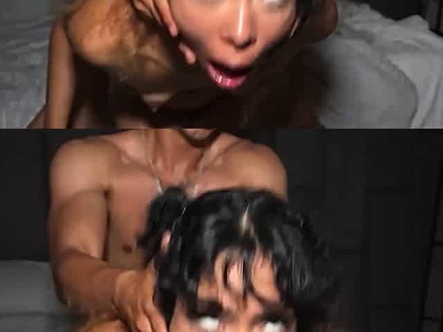 Dirty Latina teenagers enjoy rough fuckfest from behind!