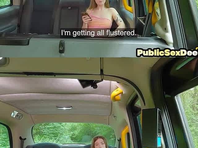 Real Amateur Babe Pussysmashed In Public