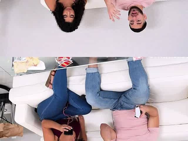 Family Strokes-Grounded and Horny, Gabriela Lopez