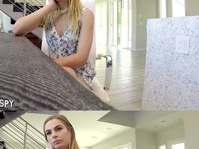 Sydney Cole Saves Her Nanny Gig After Riding Her Boss Cock