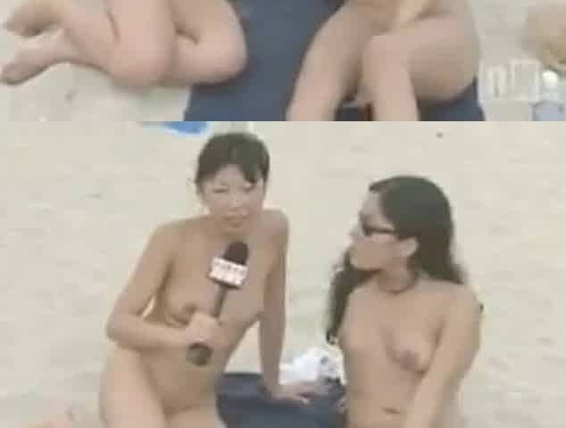 Naked News Nude Beach Interviews