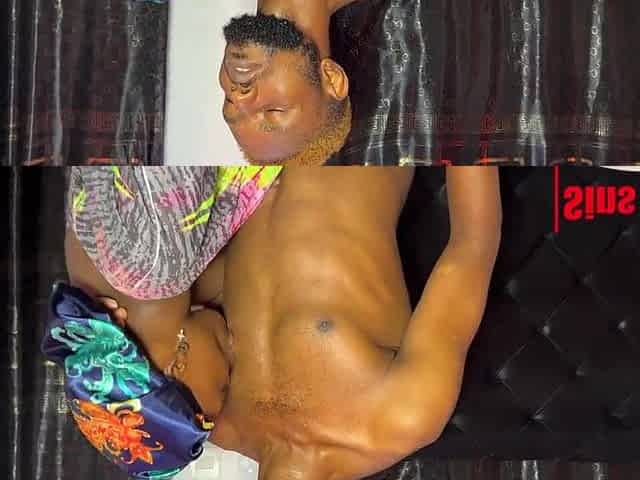 Ebony Nigerian large ebony jock pound a large booty angel