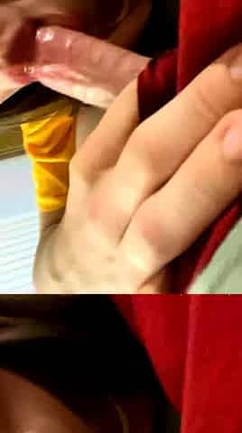 Amateur girlfriend homemade pov blowjob