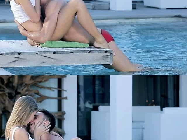 Blonde teen Staci Thorn moans during hardcore banging