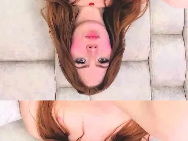 Amateur redhead shaves and masturbates