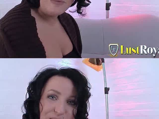 Excited Older big beautiful woman Rubs Her Chubby Cunt