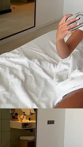 Stepbrother Uses Drone to Catch Latin Stepsis Taking Topless Selfies and Look What Happens in the End