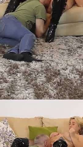 At home with just the Creampies