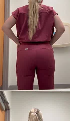 Sexy big ass nurse plugged at work - only on my onlyfans