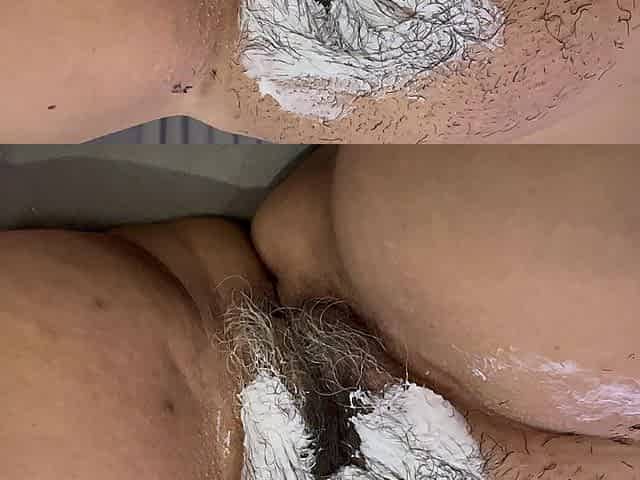 Desi Filipina Step Mom Ask Me to Shave Her Pussy Hair.