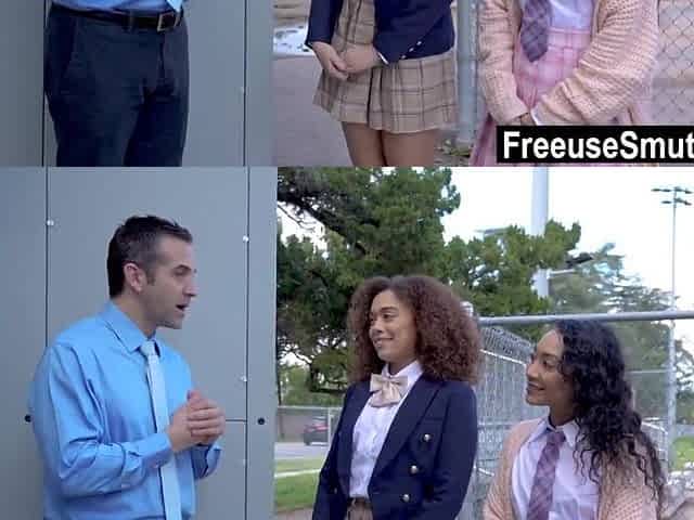 Pervy teacher freeusing teen black students