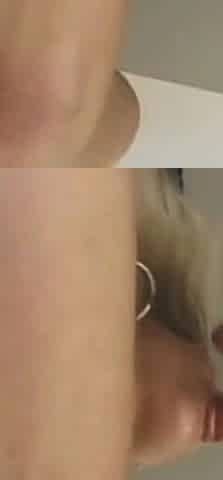 Cum on tits for the blonde MILF after ass fuck