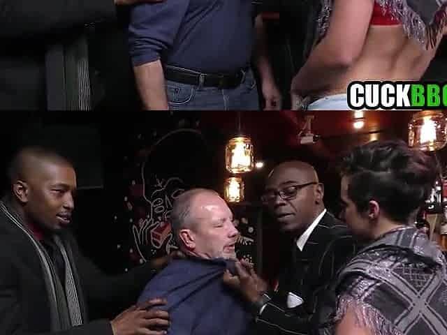 Cuckold Gives Wife To BBC Gangsters To Save His Booty