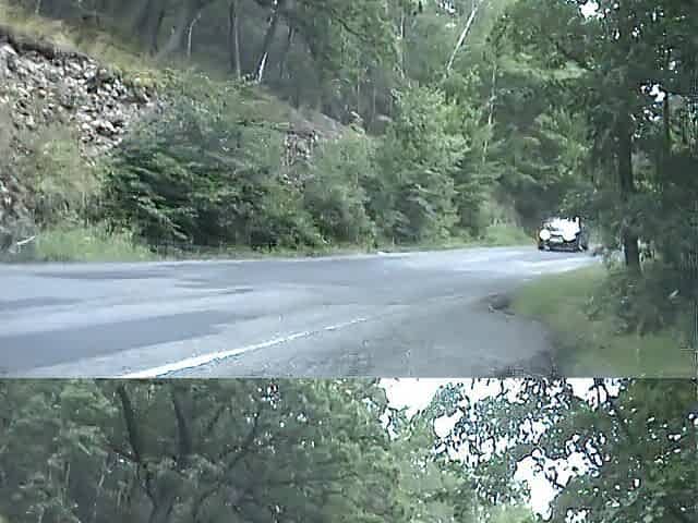 European teen picked up and banged on the side of the road