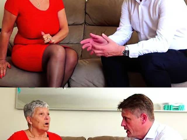 Granny pays with her pussy