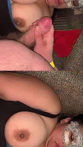 Making My sub jack off for My Cum