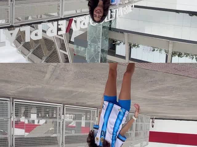 Horny Football Player Katty West Catches a Fan Near the Stadium to Have Sex