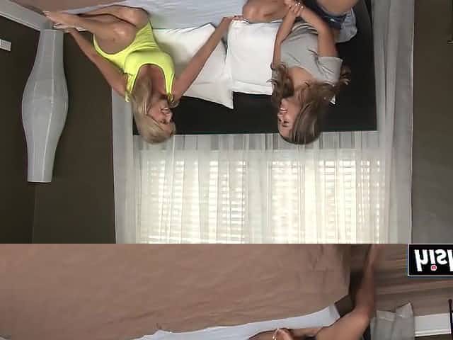 Jodi West and her naughty friend finally get to lick one anotherâs cunts
